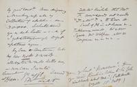 [Presidential] [Roosevelt, Franklin D.] Perkins, Frances. Draft Autograph Letter
