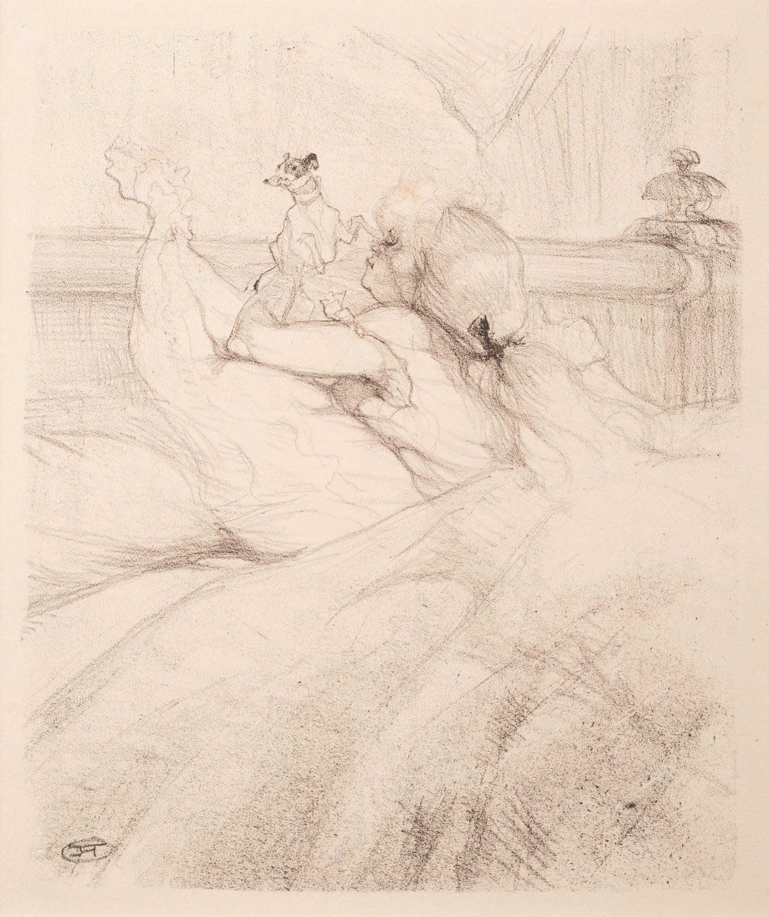 Au lit, 1898