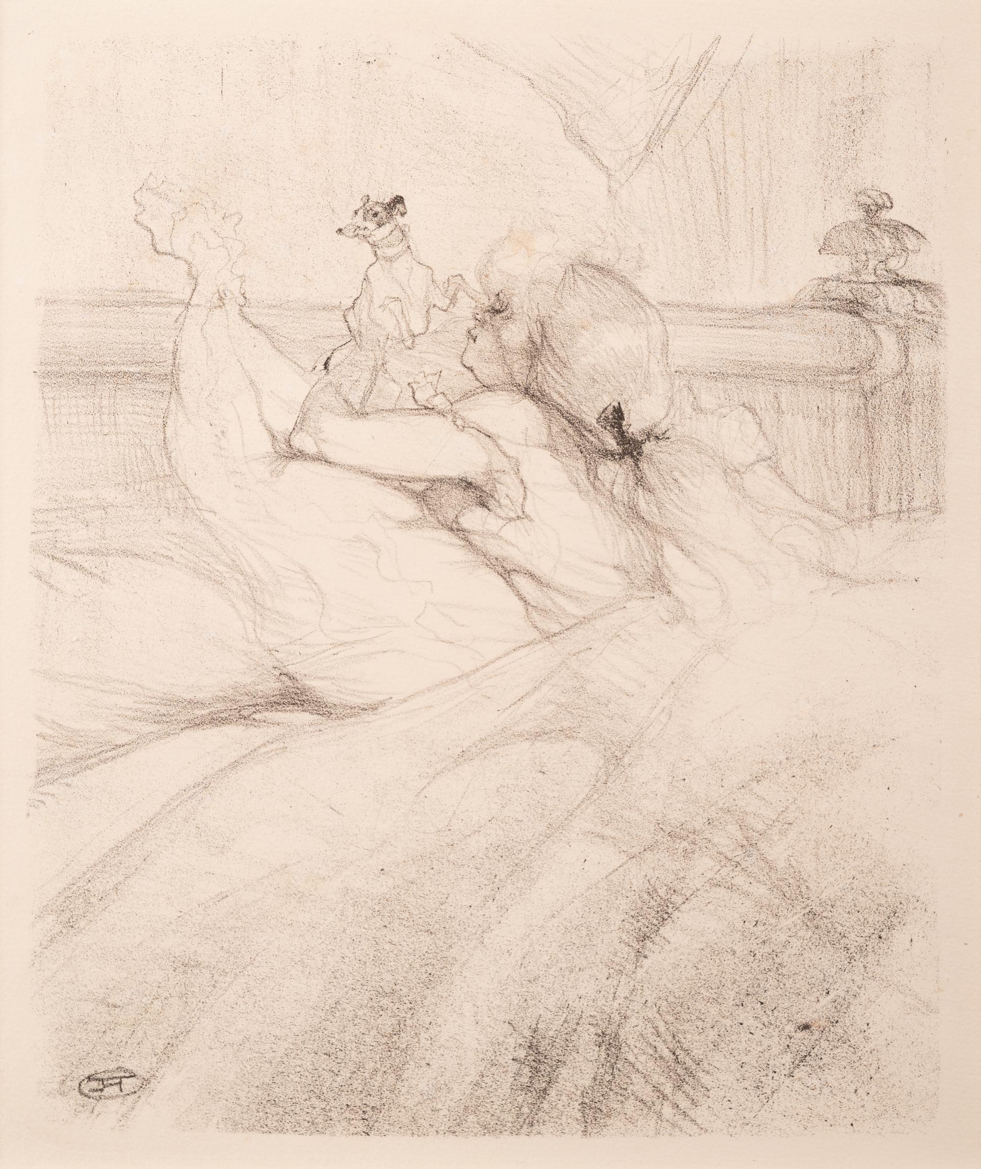 Au lit, 1898