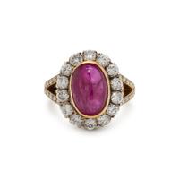 RUBY AND DIAMOND RING
