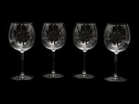 Four Waterford Marquis Wine Tasting Glasses — 20th Century