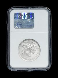 An SS Republic Shipwreck 1861-O Seated Liberty 50c Coin (NGC Genuine-Shipwreck Effect)