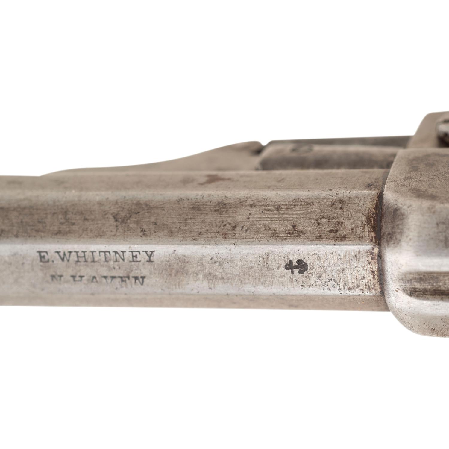 Rare Double US Navy Inspected Whitney Navy Revolver