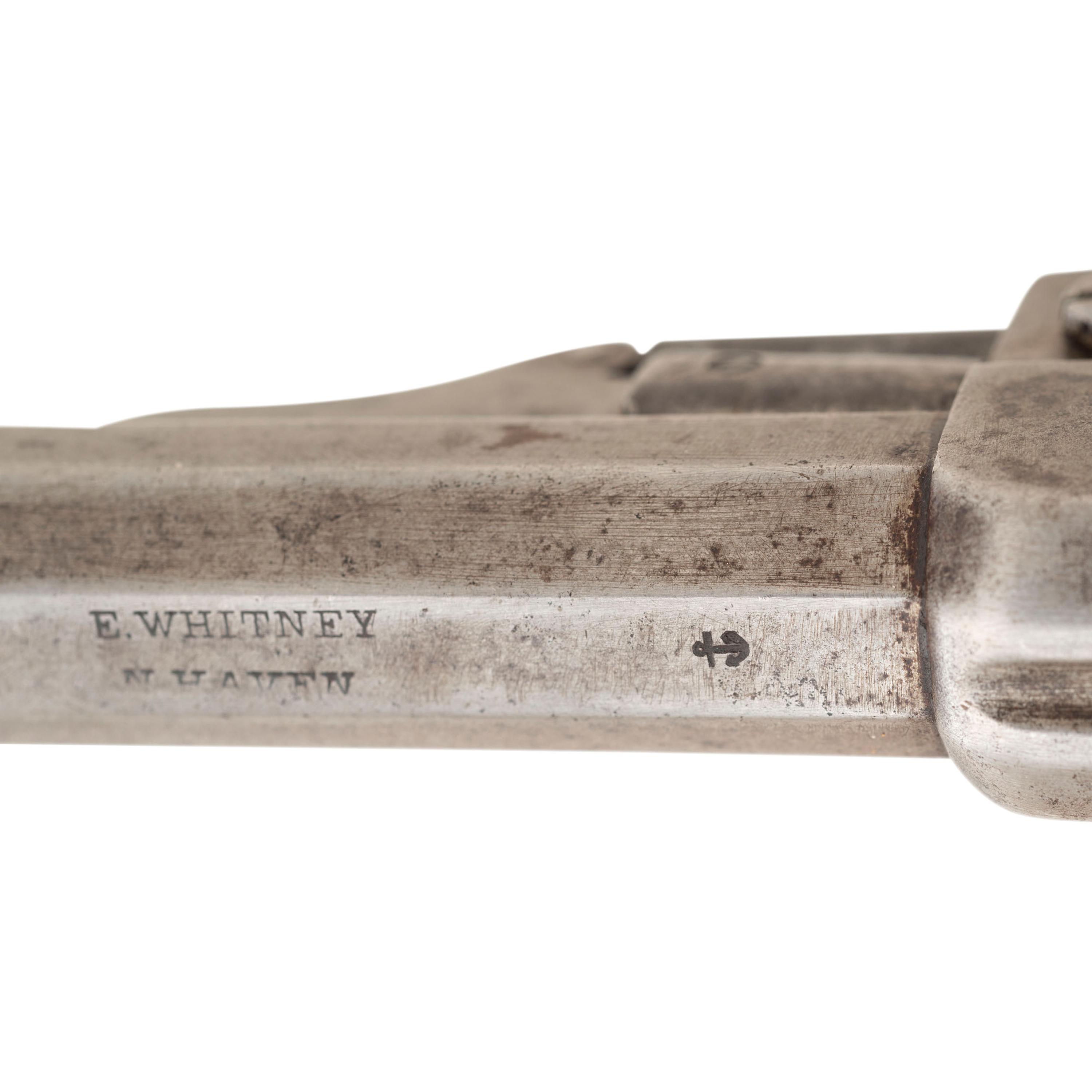 Rare Double US Navy Inspected Whitney Navy Revolver