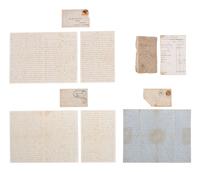 [CIVIL WAR]. Letter archive associated with naval engineer Hiram Parker, Jr. (1841-1918).