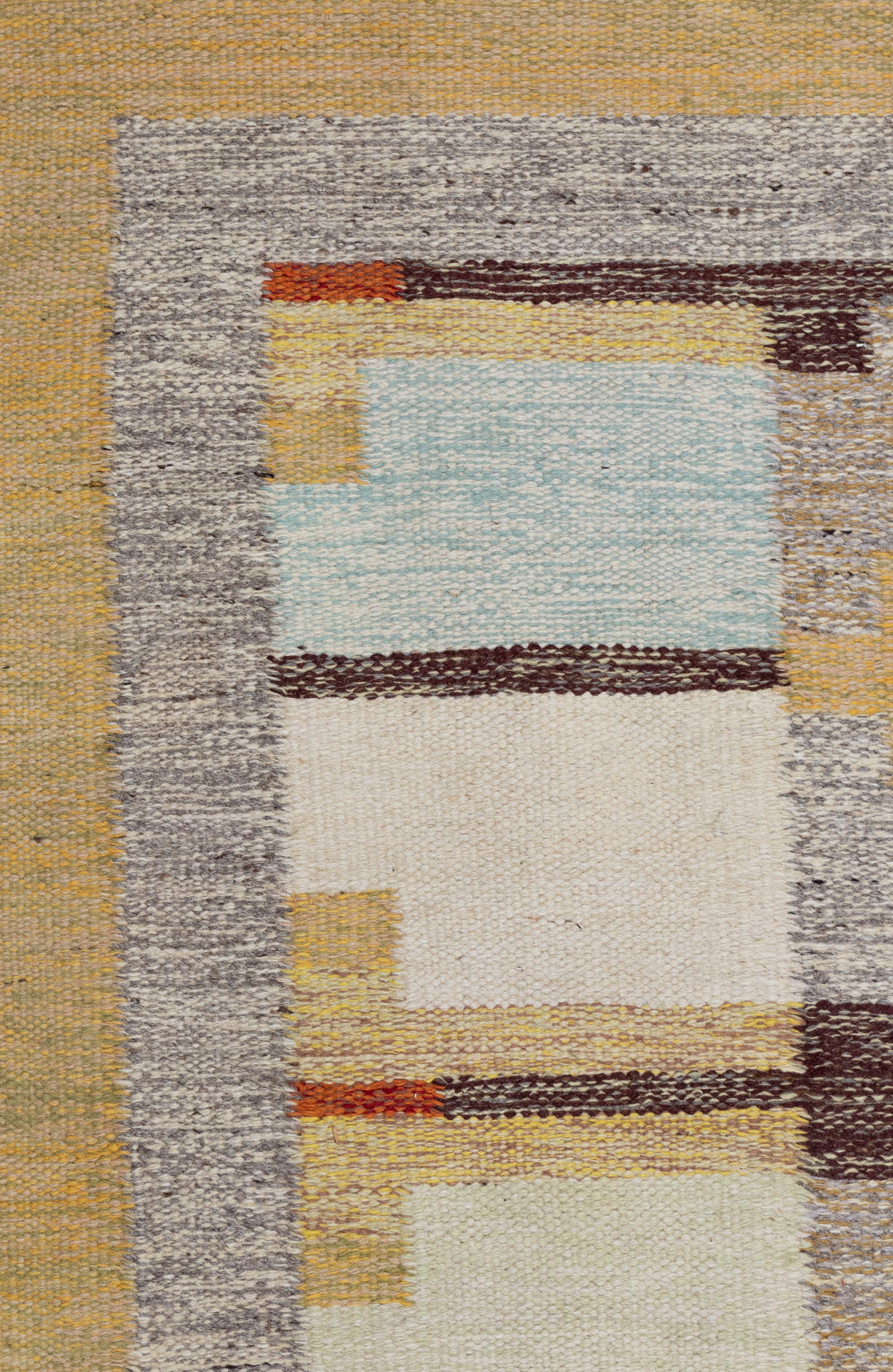 A Scandinavian Flat Weave Rug
