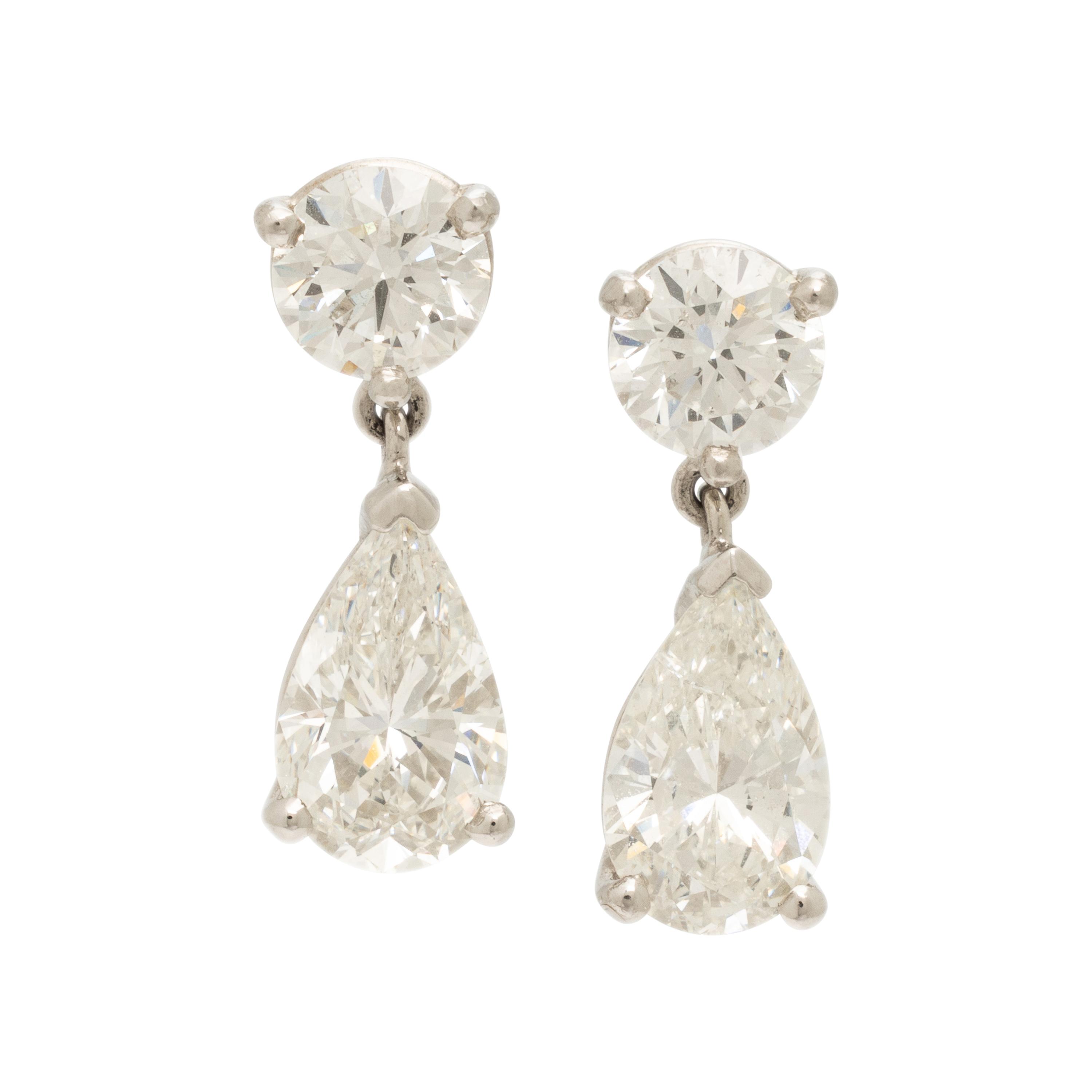 Diamond Drop Earrings