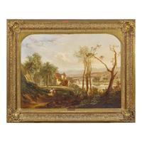 Henry Dawson (British, 1811-1878) — Nottingham from Woolford Hill