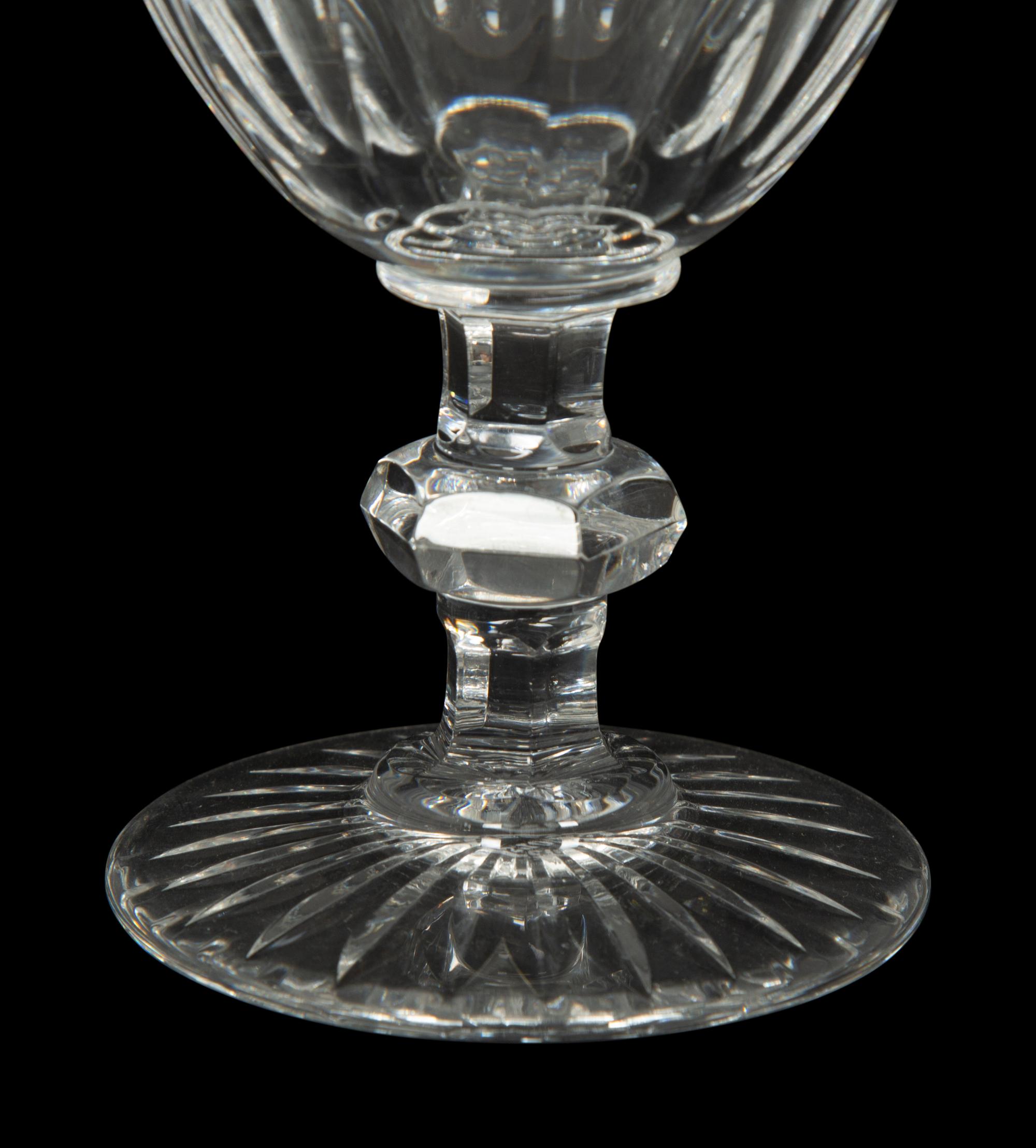 A Baccarat Kensington Cut Glass Stemware Service