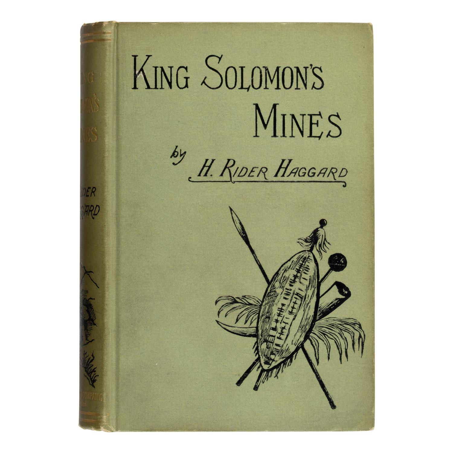 Haggard, H. Rider (1856-1925). King Solomon's Mines . London: Cassell & Company, 1885.