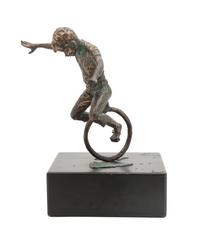 A Bronze Sculpture Height overall 14 3/4 inches. — CURTIS JERE