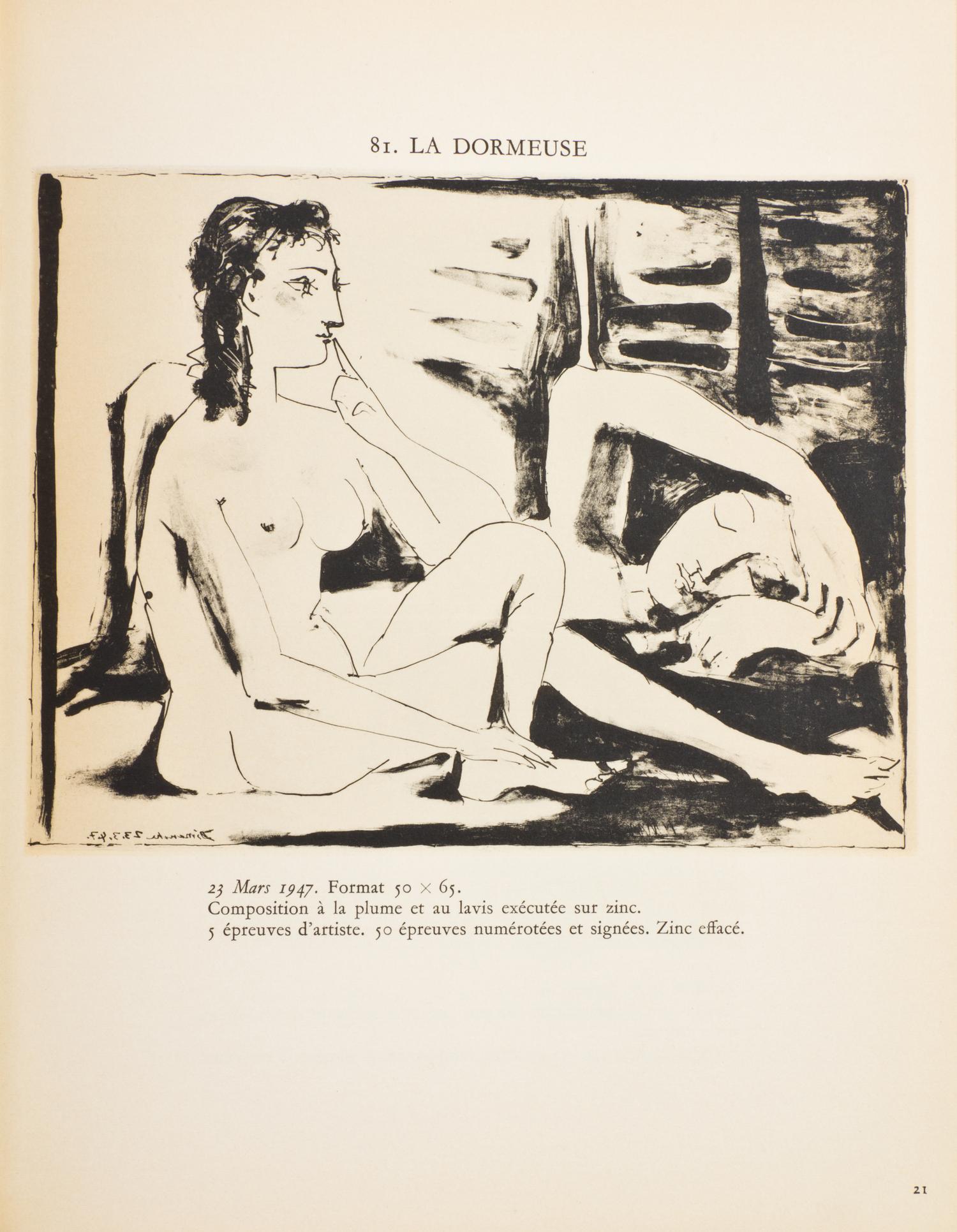 (GRAPHIC ART) Four books pertaining to Chagall, Picasso, Renoir and Miro.