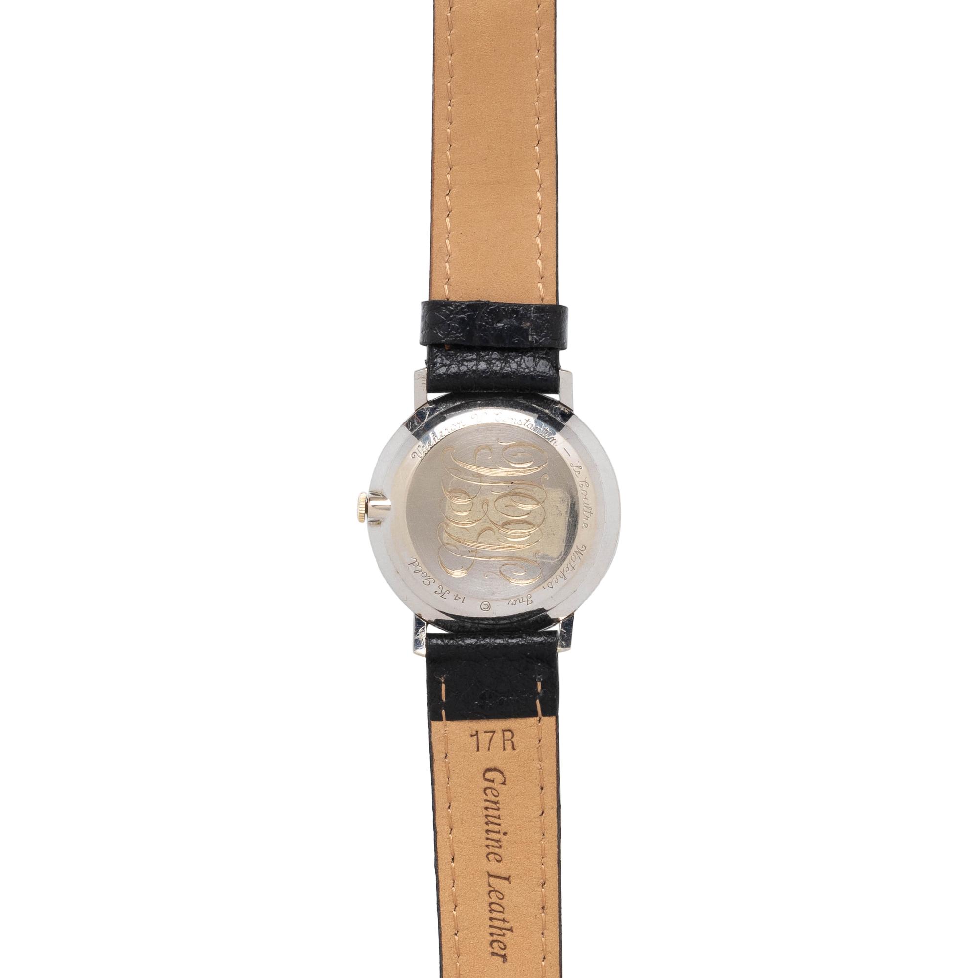 LeCOULTRE. 14K WHITE GOLD AND DIAMOND 'GALAXY MYSTERY' WRISTWATCH