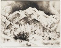 Stormclouds Over Vallecito , Artist's Proof
