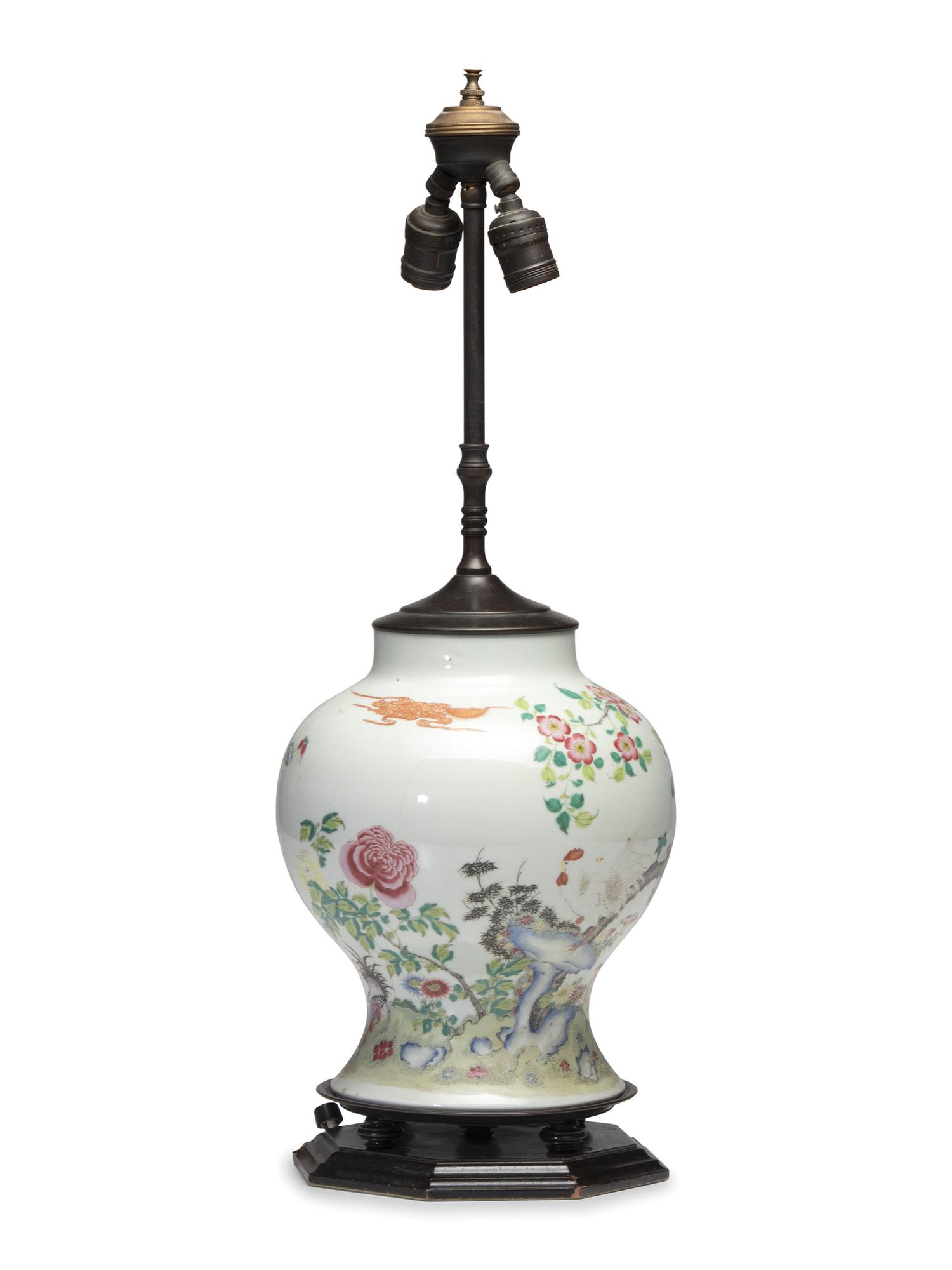 A Chinese Famille Rose Porcelain Jar