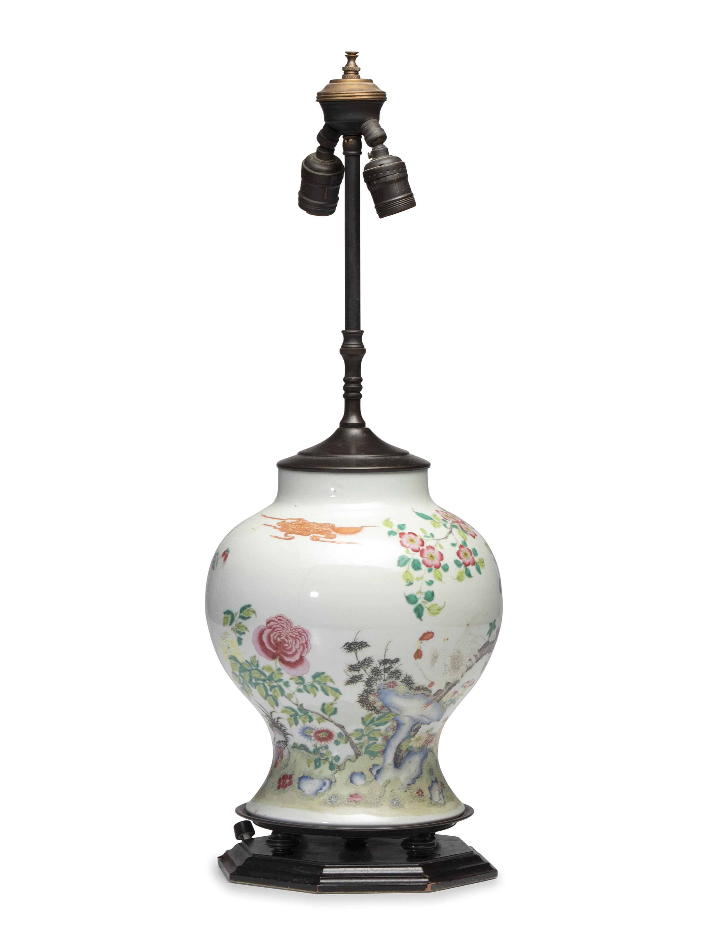 A Chinese Famille Rose Porcelain Jar