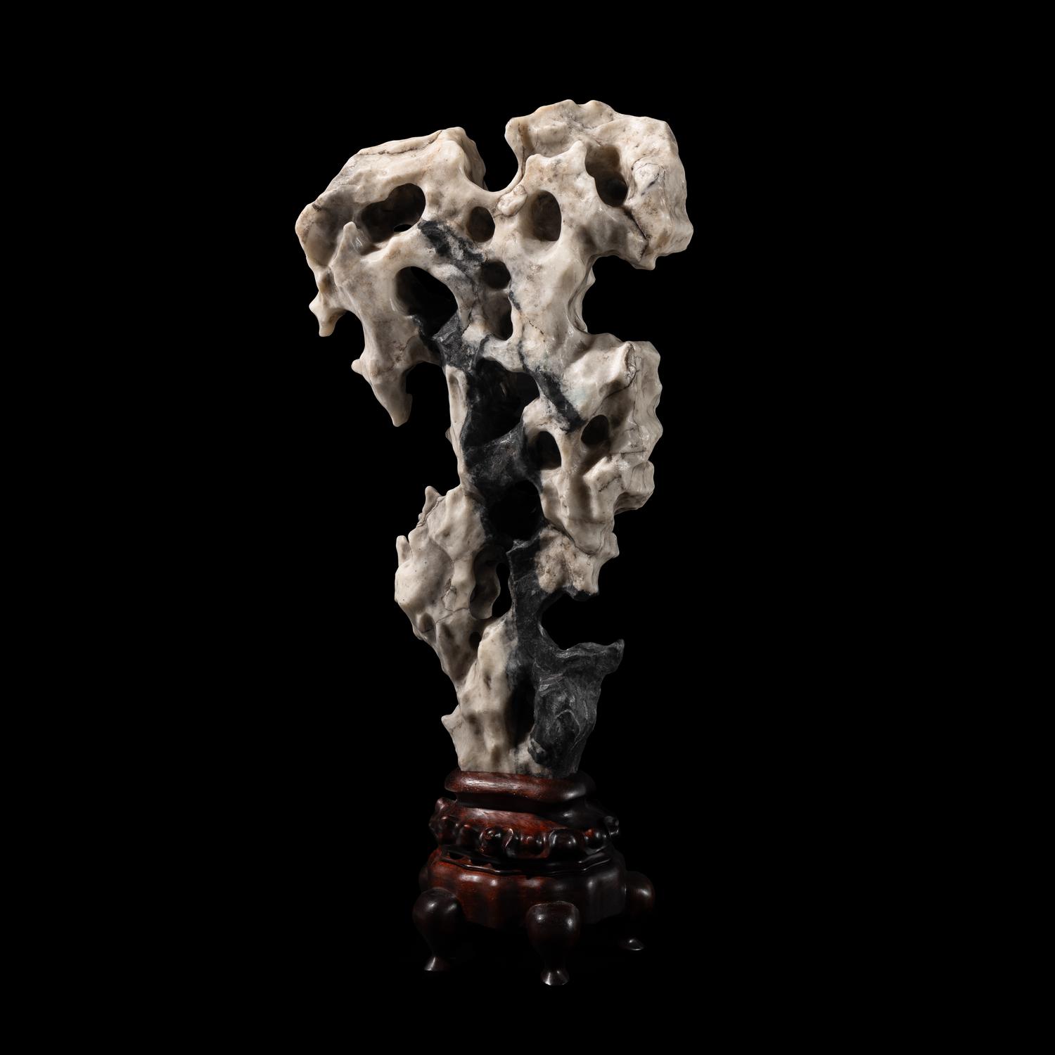 A Chinese Scholar's Rock, 20th Century 近代 賞石一座