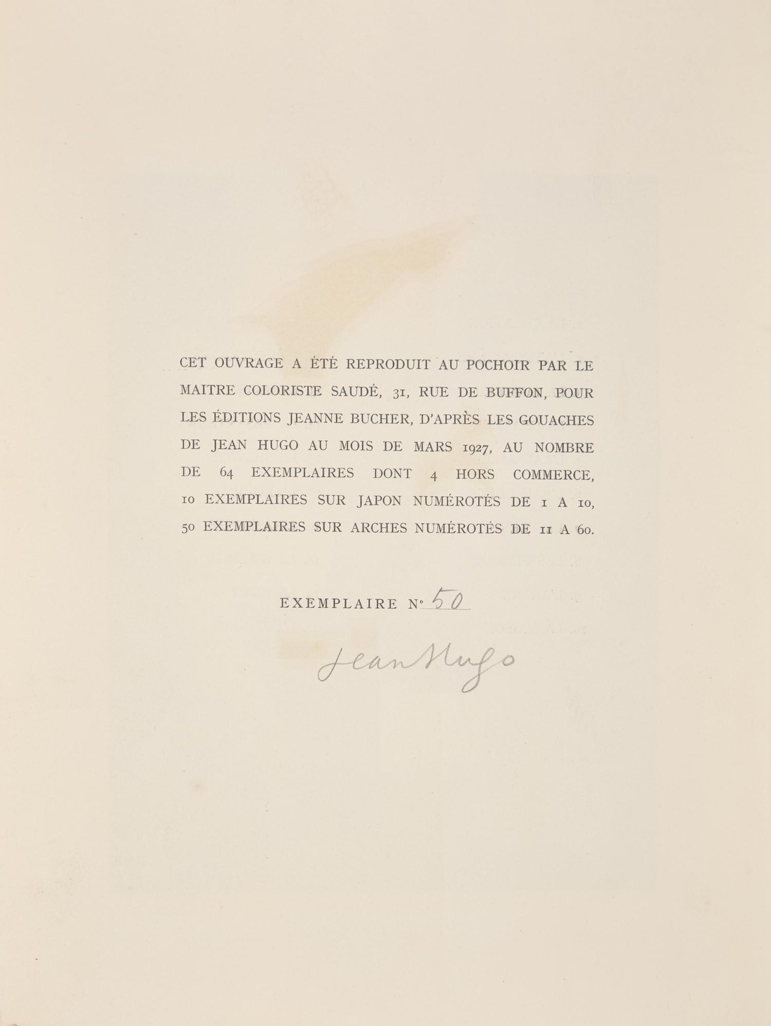 [Art] Hugo, Jean. Le Miroir Magique