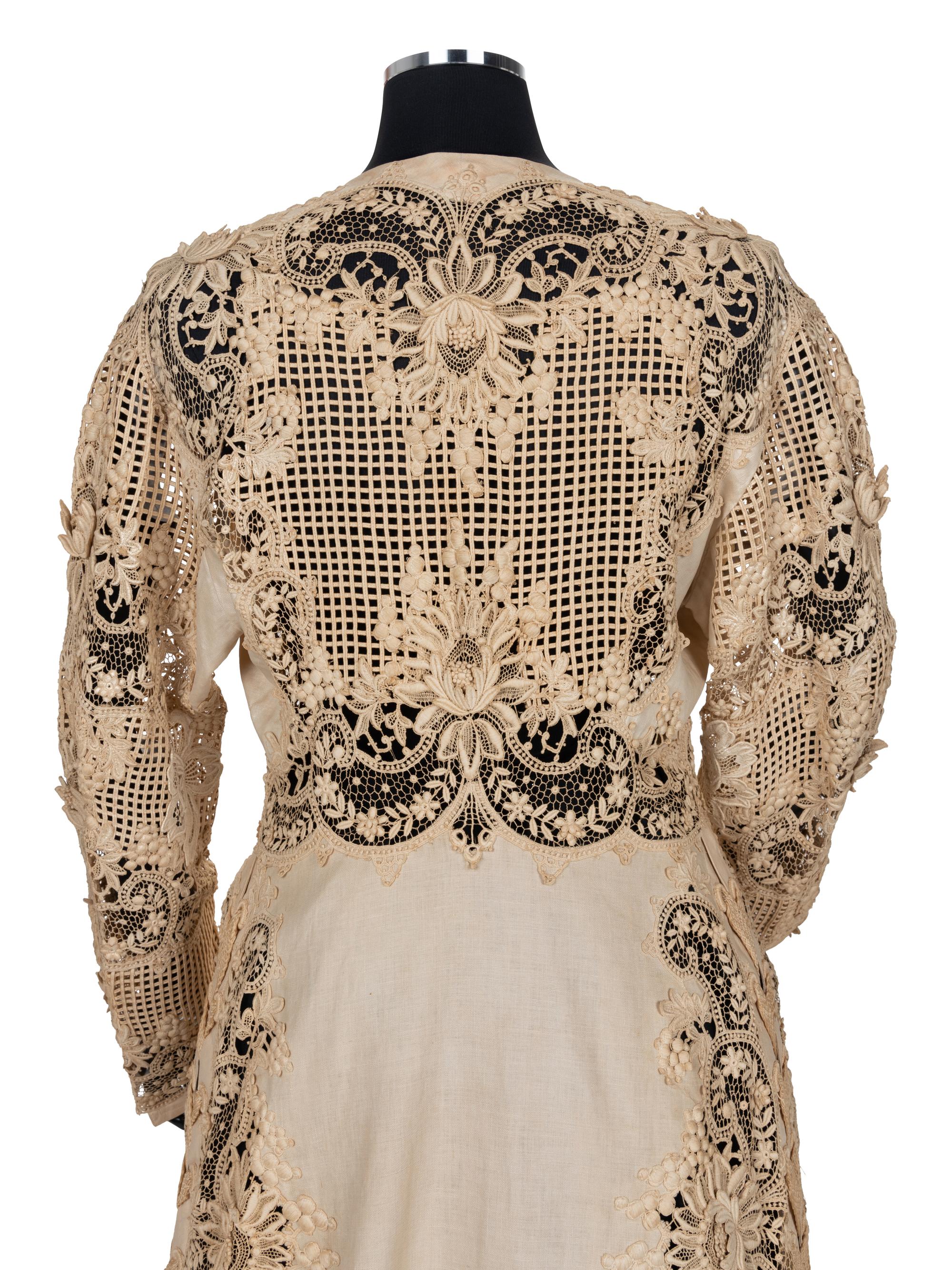 Women's Edwardian Lace Jacket, c.1905-10