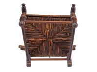 A Classical Miniature Paint-Decorated Rush Seat Fancy Chair