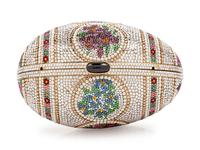 A Judith Leiber Multicolored Egg Minaudiere