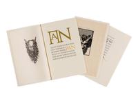MOSER, Barry. Eight Wood Engravings on a Theme of Pan. With an Afterword by the Artist . Northampton, MA: Pennyroyal Press, 1980.