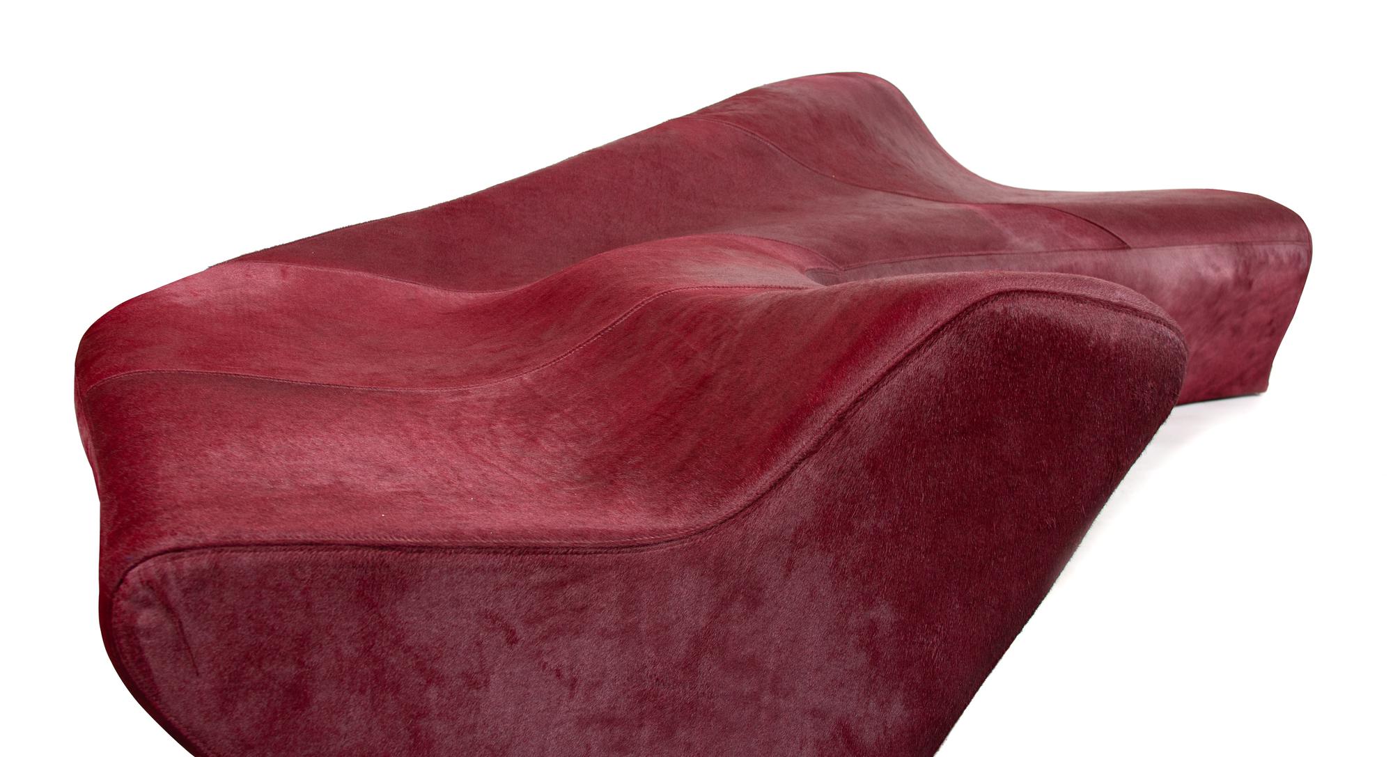 Zaha Hadid, (Iraqi/British, 1950-2016), Moraine Sofa, 2000 from the Z-Scape Series, manufactured by Sawaya & Moroni, Italy