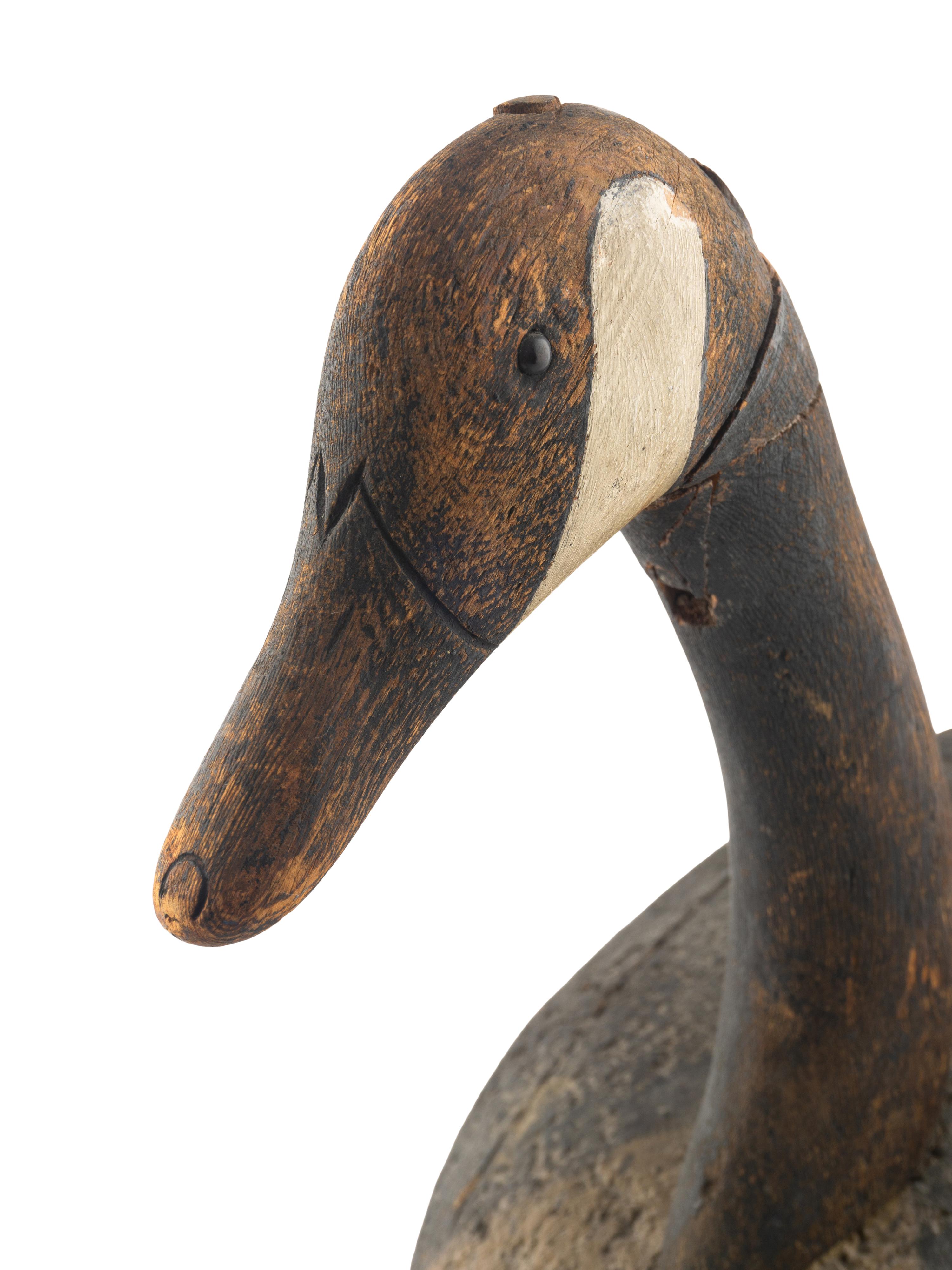 A Canada Goose Cork Decoy