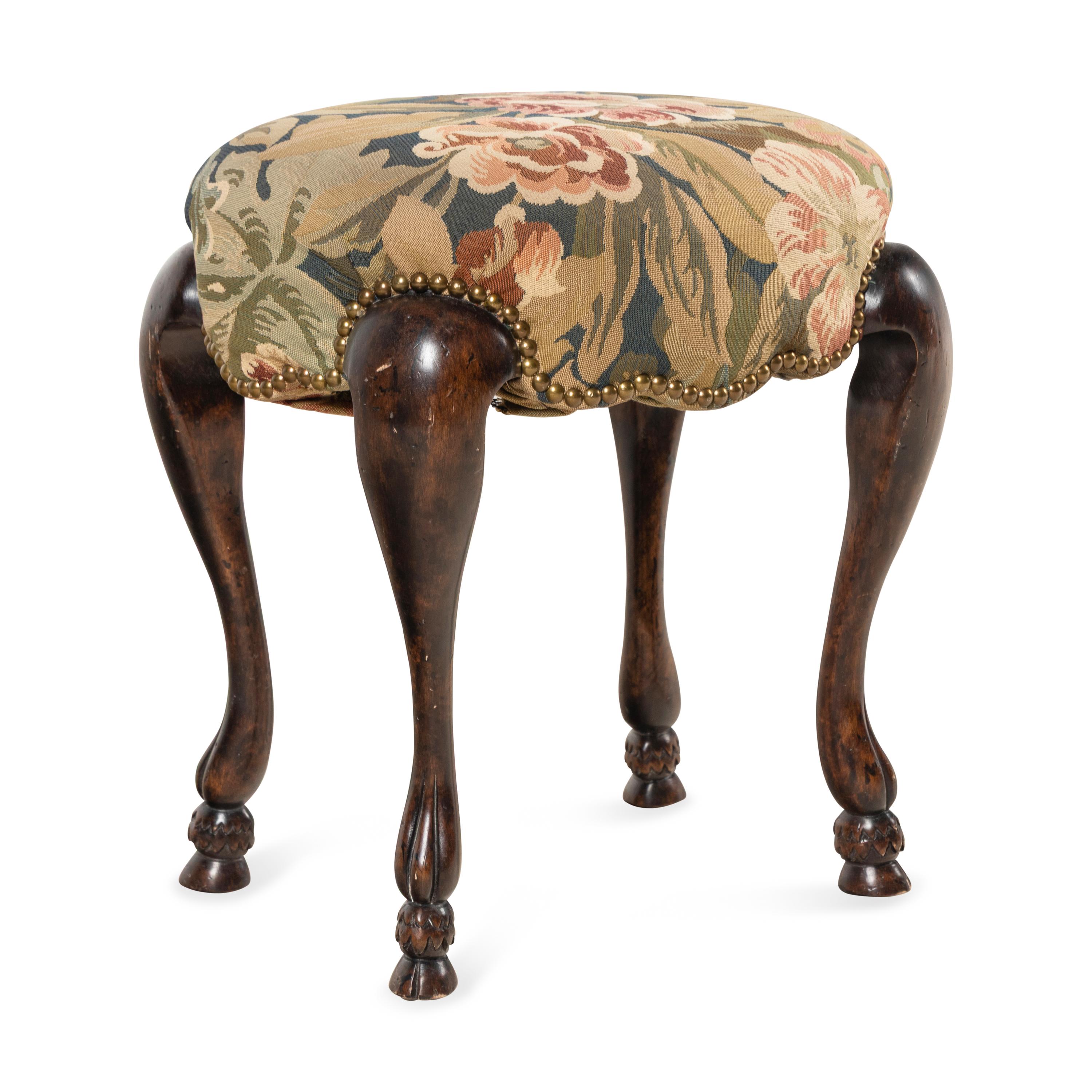 A Georgian Style Small Foot Stool