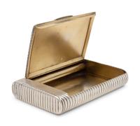 A Russian Silver Cigarette Case