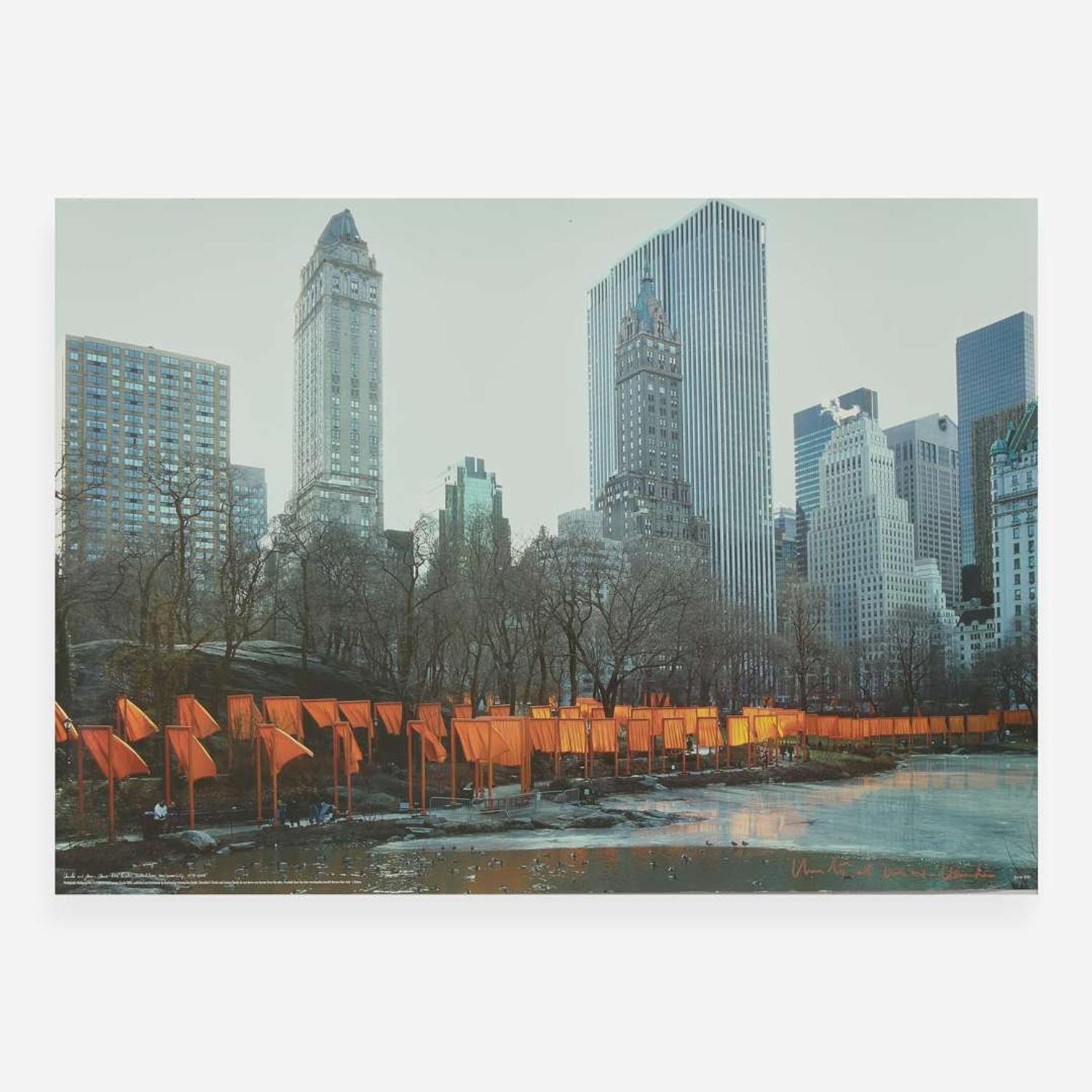 [Art] Christo and Jeanne-Claude Group of 3 Signed Posters