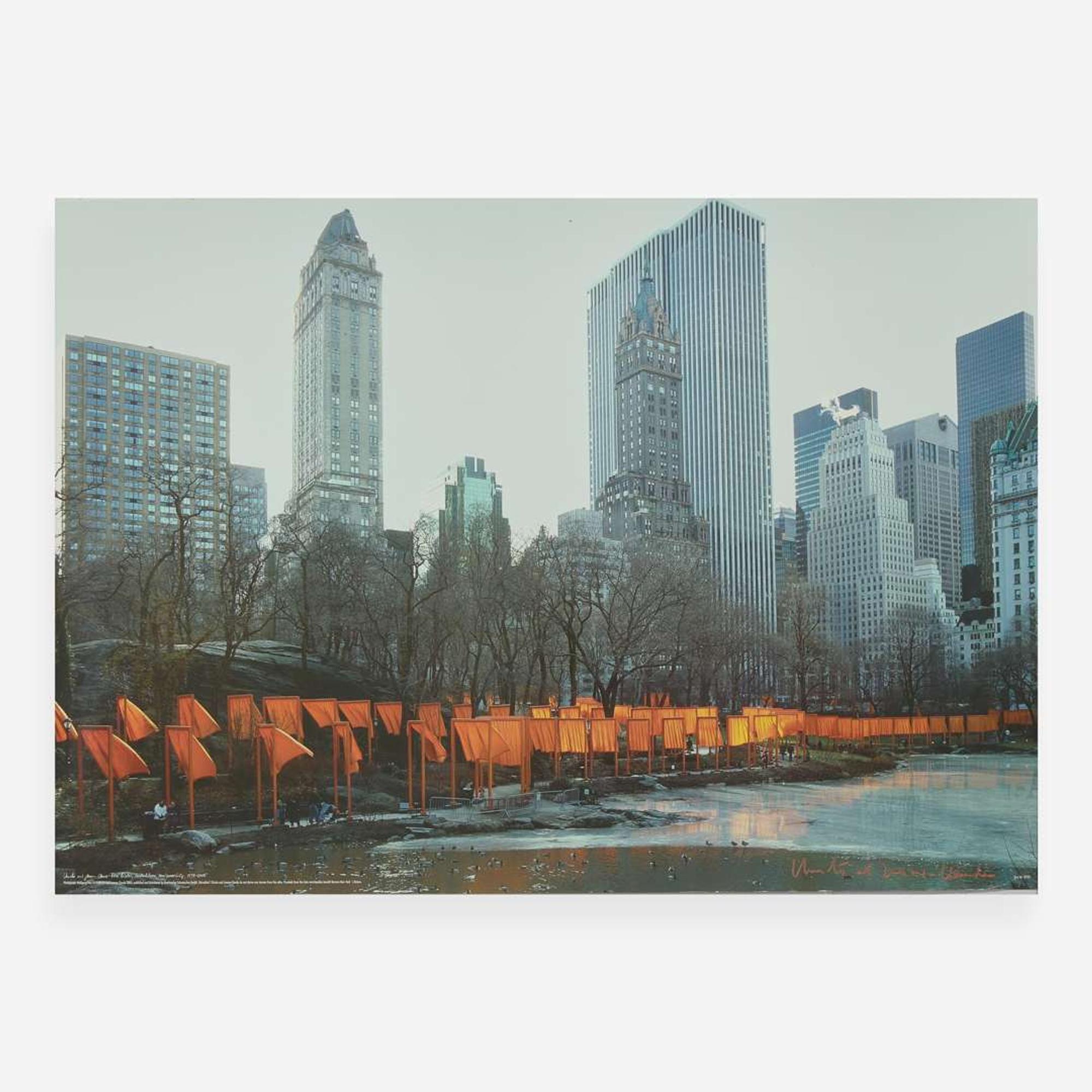 [Art] Christo and Jeanne-Claude Group of 3 Signed Posters