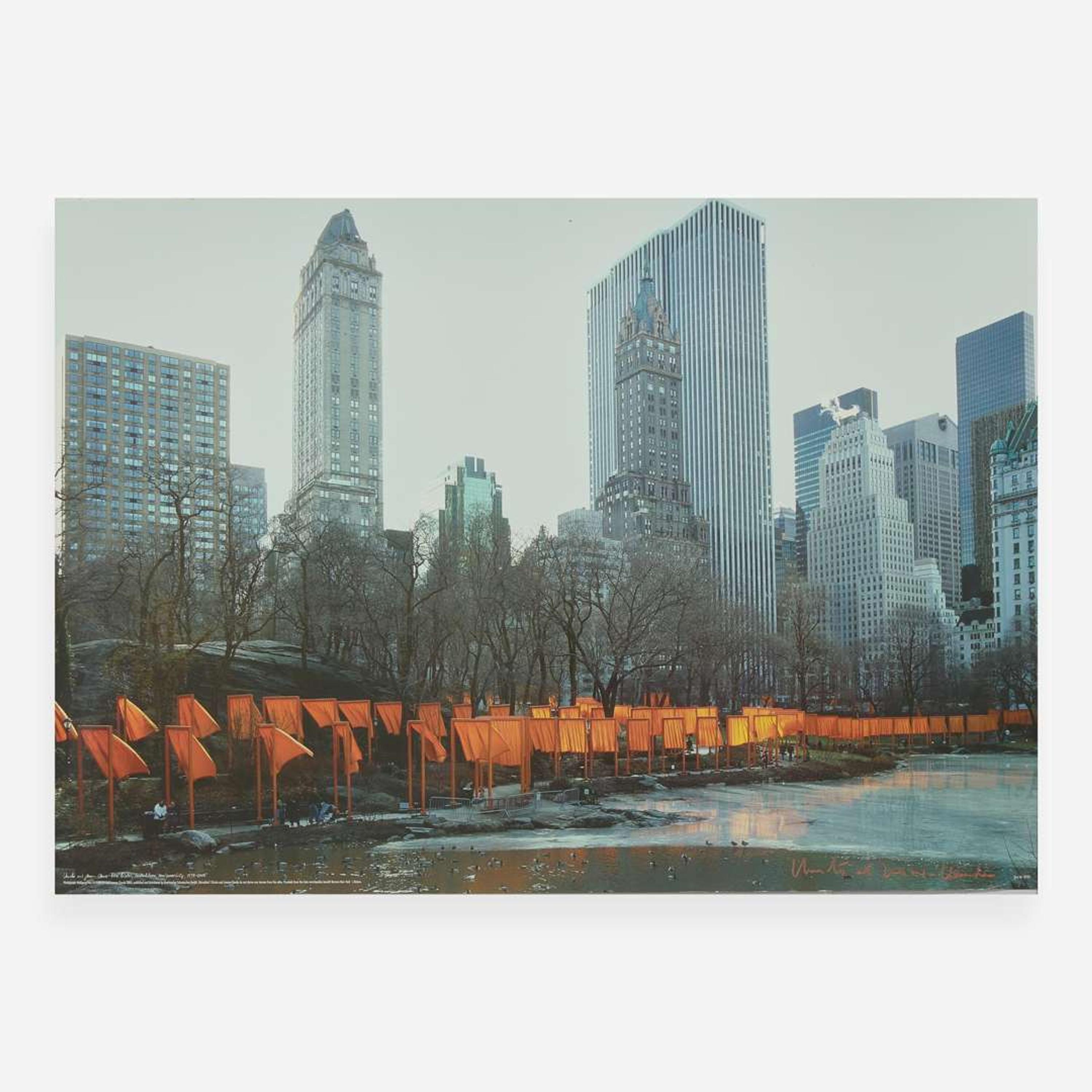 [Art] Christo and Jeanne-Claude Group of 3 Signed Posters