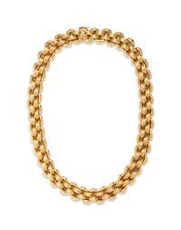 NARDI, YELLOW GOLD COLLAR NECKLACE