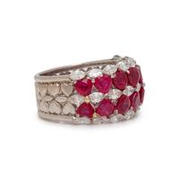 RUBY AND DIAMOND RING