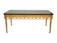A Louis XVI Style Marble-Top Center Table