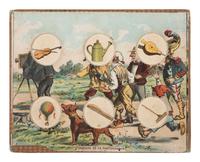 [EARLY PHOTOGRAPHY]. 11 photographic advertising imprints & puzzles, incl. E.&H.T. Anthony cover.