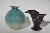 A Group of Five Haeger Pottery Vases Height of tallest 12 1/2 inches. — Late 1930s/Early 1940s