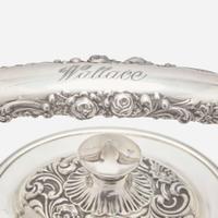 A sterling silver kettle-on-stand Gorham Mfg. Co., Providence, RI, 20th century