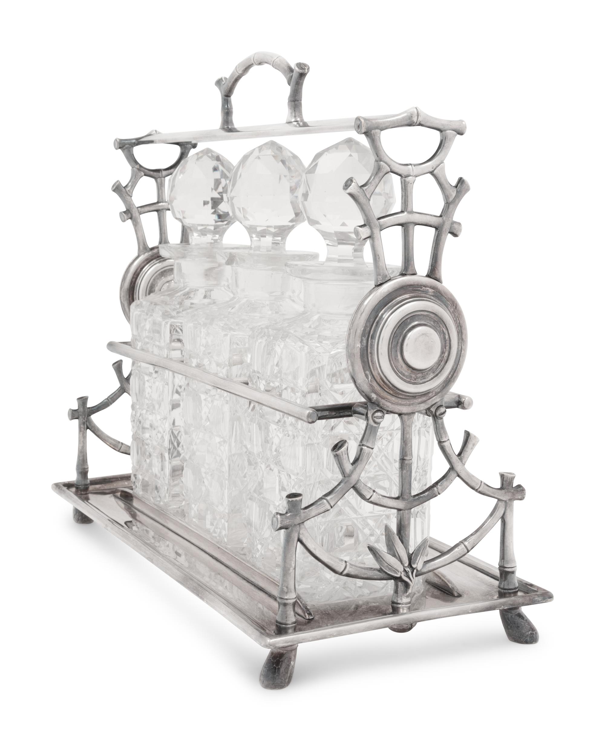A Christofle Silver-Plate Tantalus