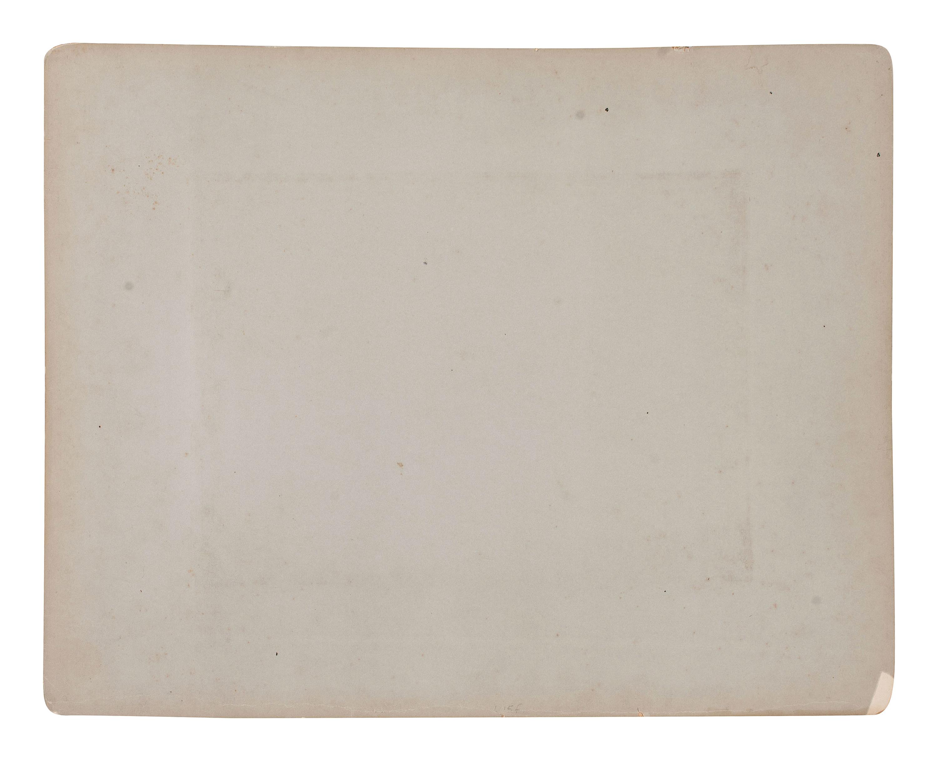 [WESTERN AMERICANA]. JACKSON, William Henry (1843-1942), photographer. A group of 2 albumen photographs of Yellowstone National Park, Wyoming. Ca 1870s.
