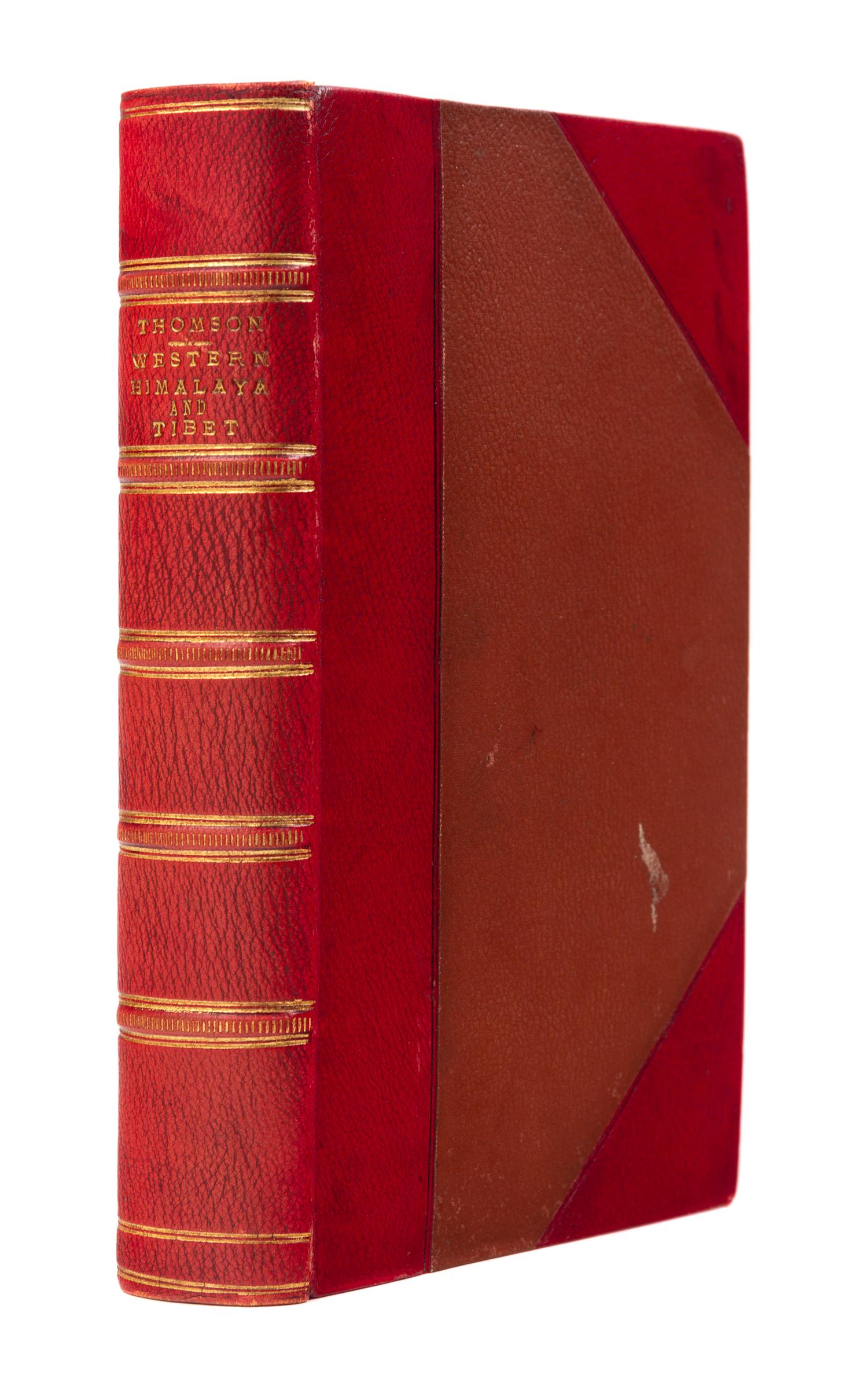 THOMSON, Thomas Richard Heywood (1813-1876). Western Himalaya and Tibet; A Narrative of a Journey... London, 1852. FIRST EDITION.