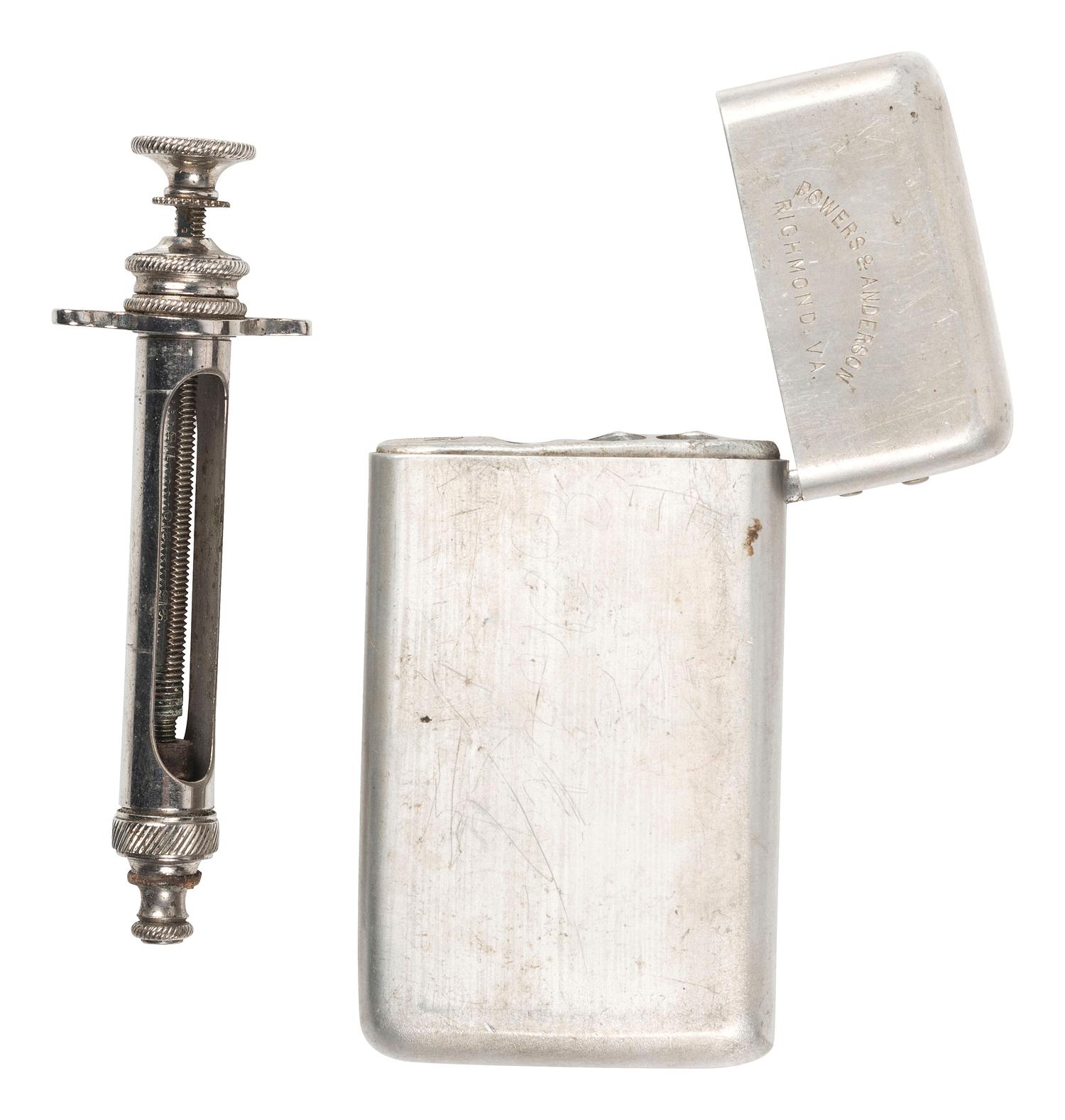 [MEXICAN WAR]. US Army surgical kit identified to Dr. Mariano Samaniego, who served as a surgeon during the Second Franco-Mexican War (1861-1867).
