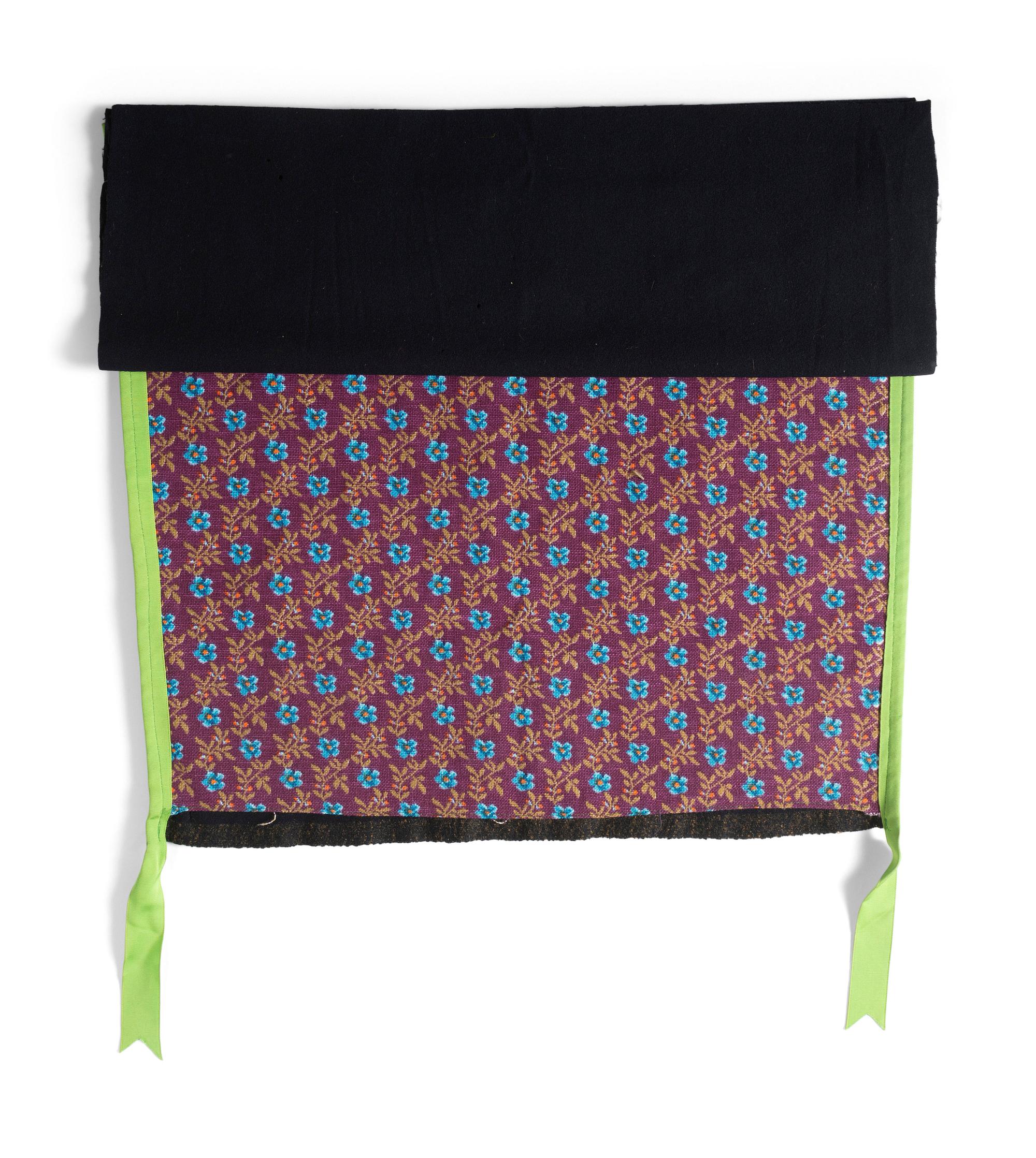 Otoe Beaded Wool Breech Cloth Panel