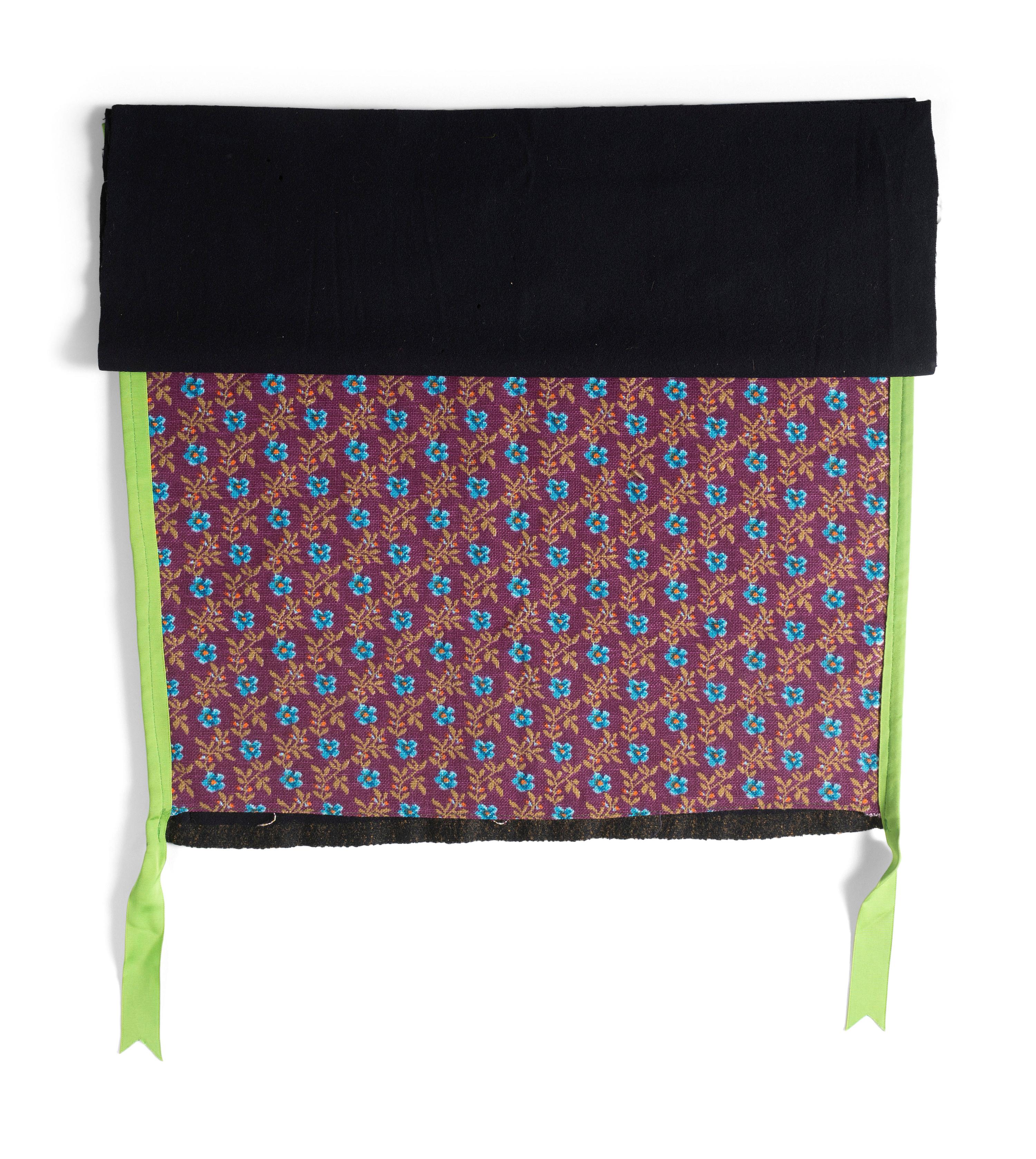 Otoe Beaded Wool Breech Cloth Panel