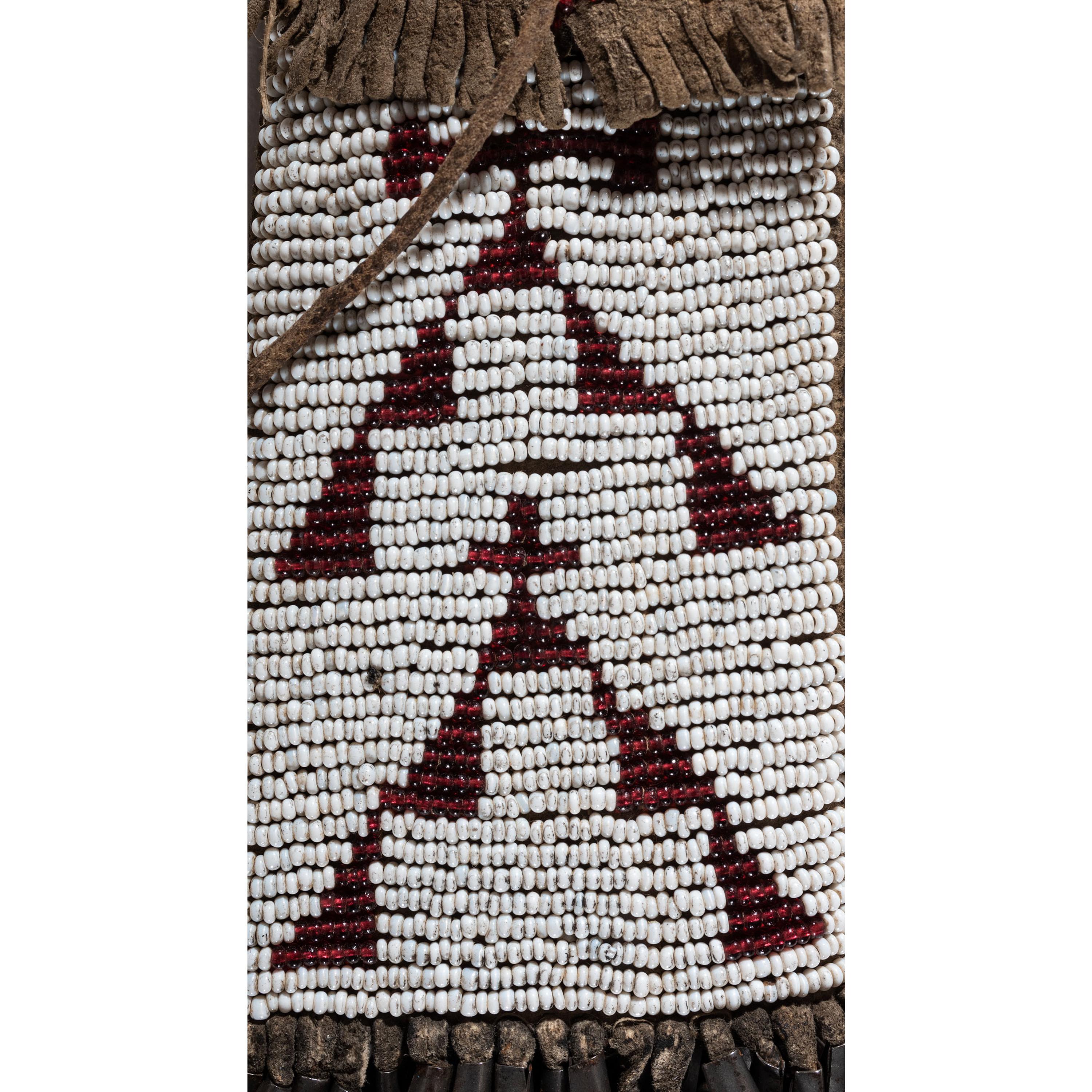 Northern Plains Beaded Whetstone Case