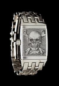A Stainless Steel Reverso Wristwatch, Jaeger LeCoultre,