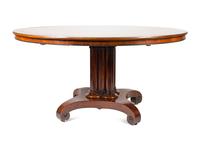 An English Mahogany Tilt-Top Breakfast Table