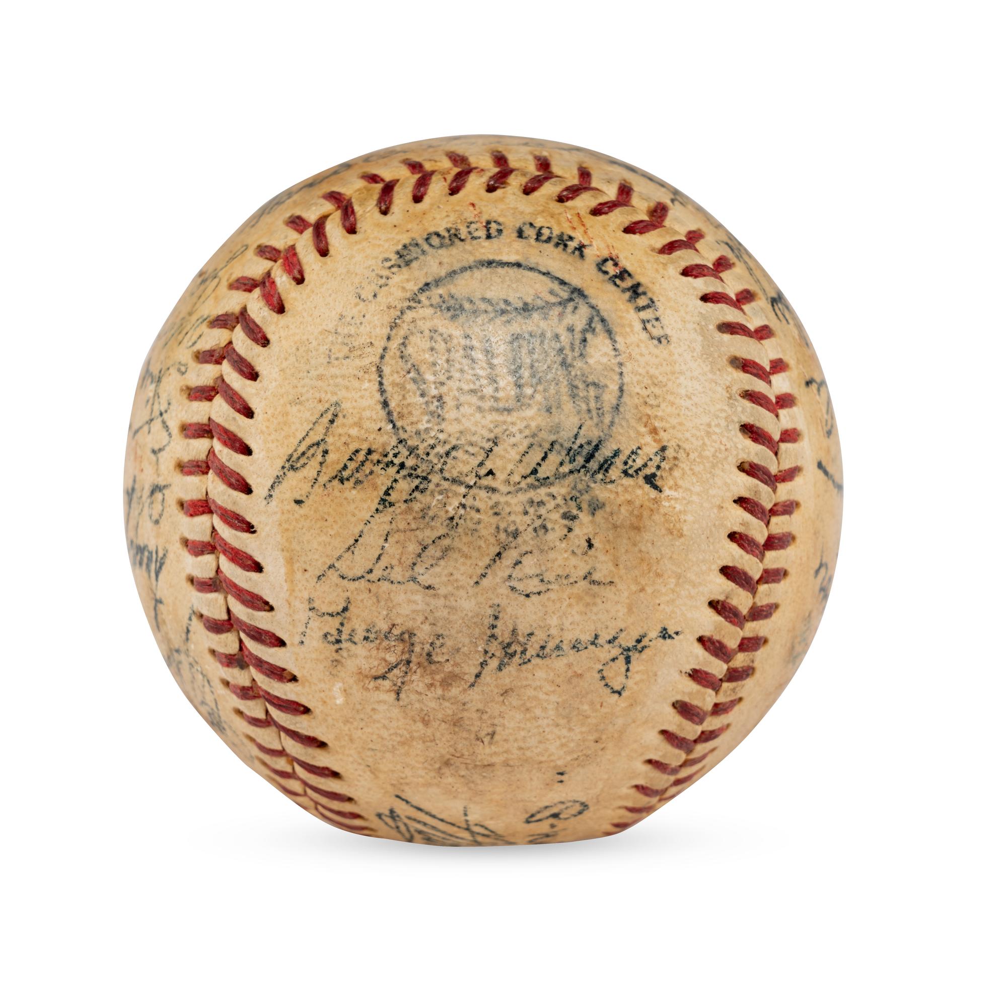 A 1951 St. Louis Cardinals Team Signed Autograph Baseball Featuring Stan Musial (Beckett Authentication Services)