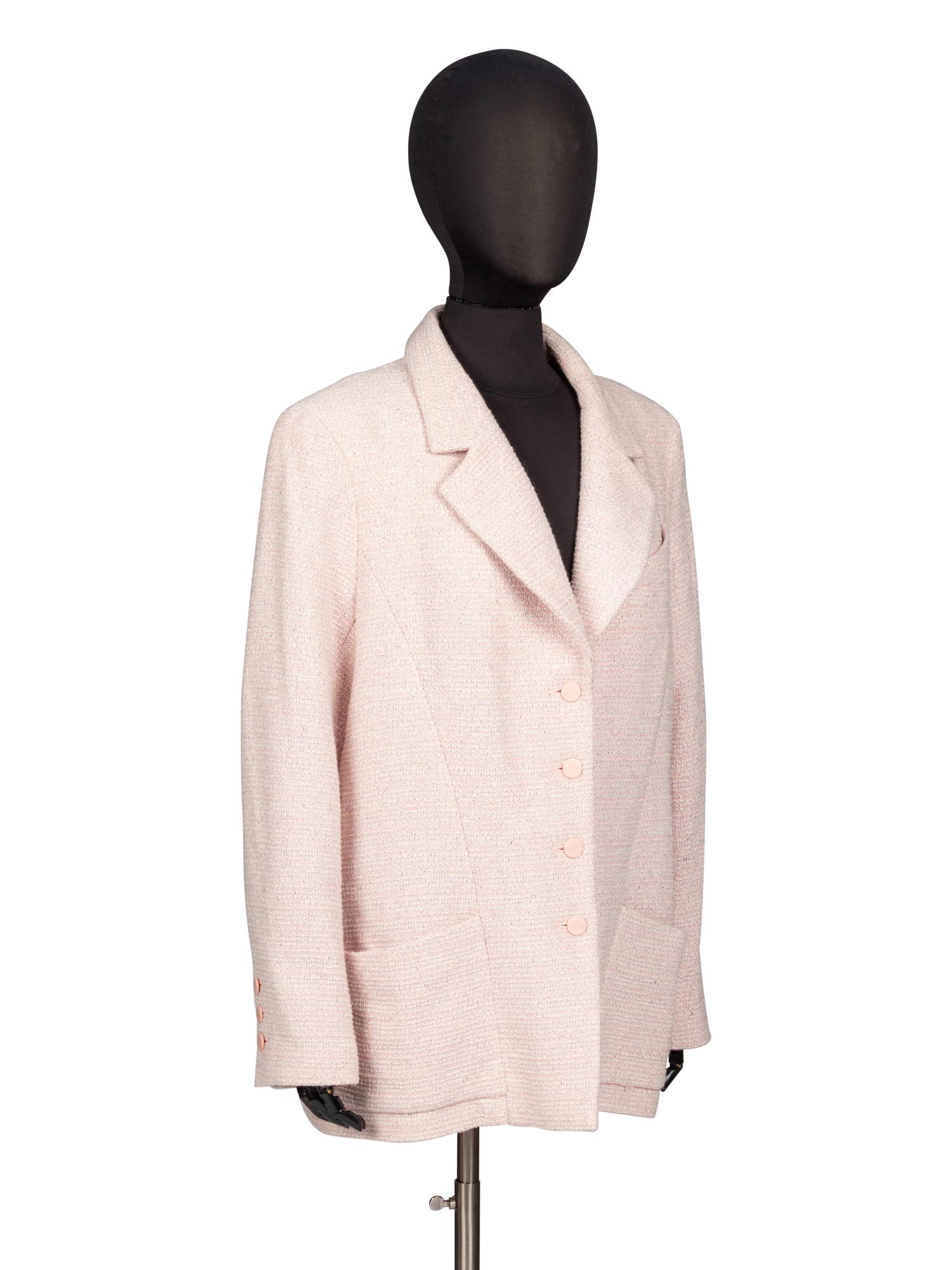 Chanel, Pale Pink Tweed Blazer
